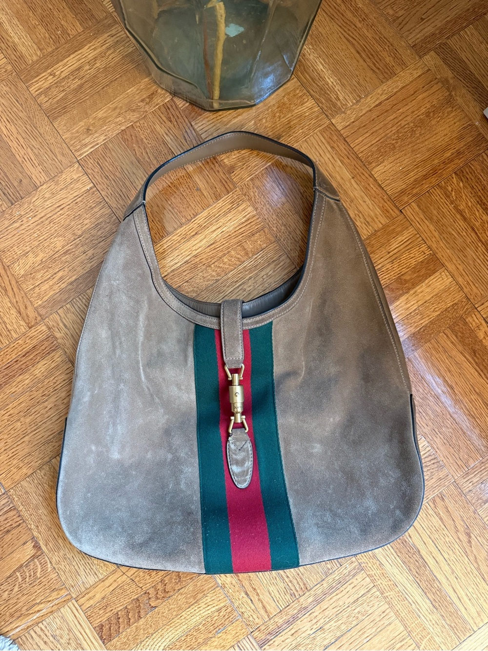 GUCCI Suede Jackie Vintage Large Hobo - Picture 12 of 12